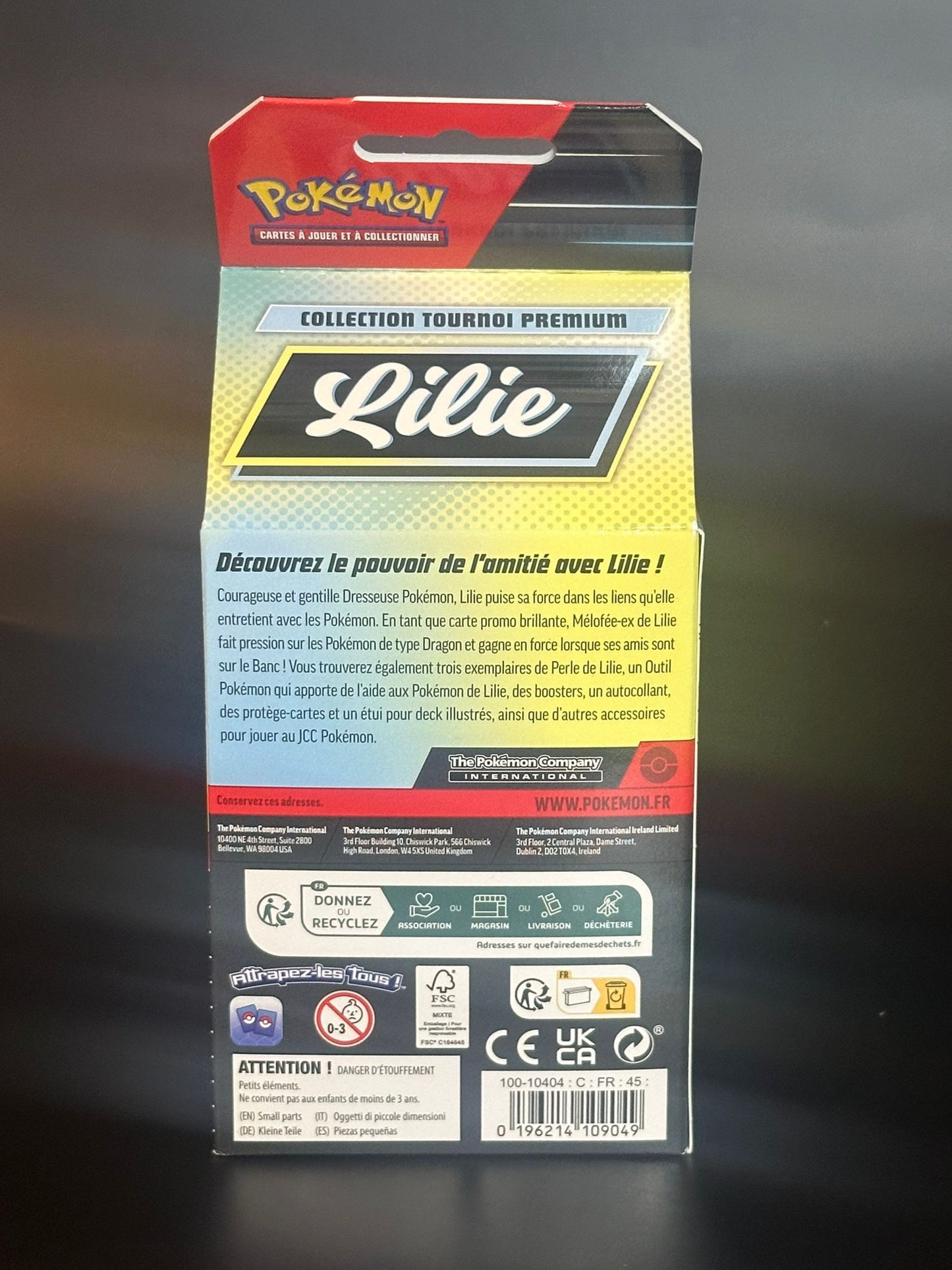 Coffret Collection Tournoi Premium : Lilie -Pokémon FR