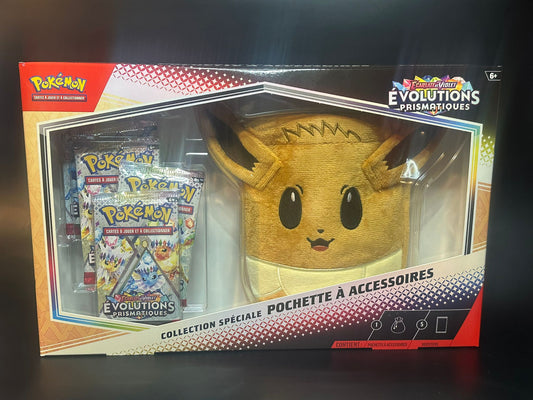 Coffret Pochettes à accessoires Pokémon [EV8.5] - Evolutions Prismatiques - Pokémon FR
